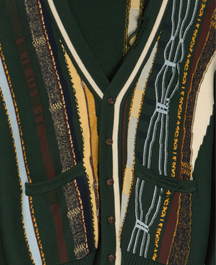 Кардиган зеленый