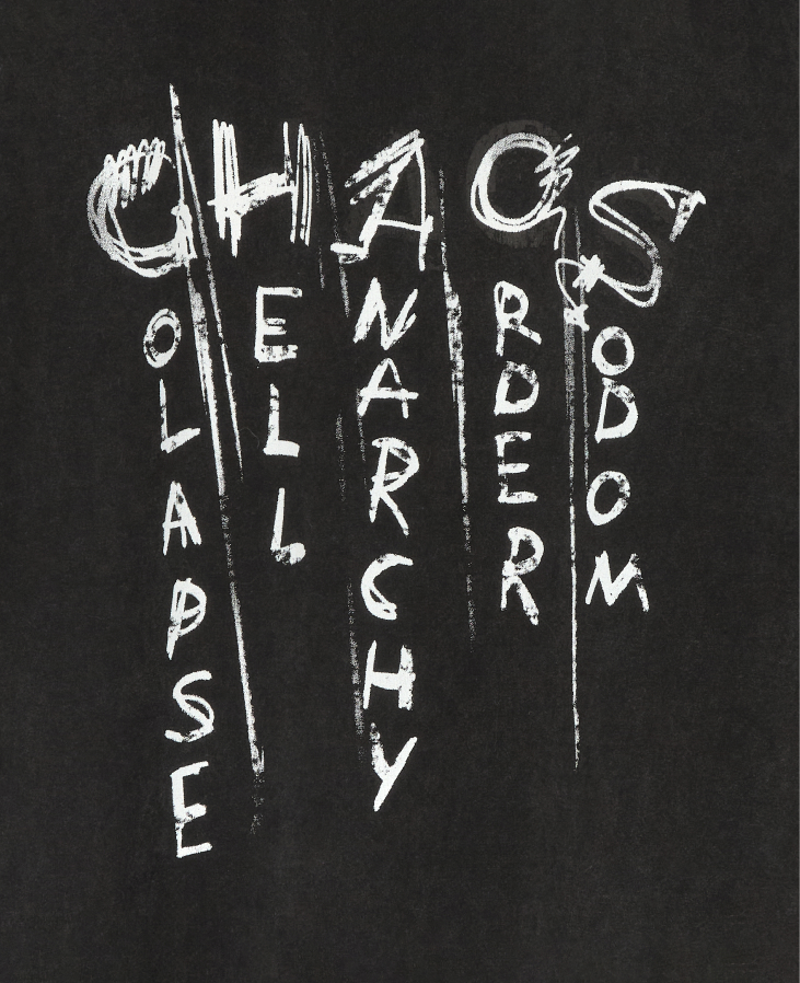 Футболка Chaos черная