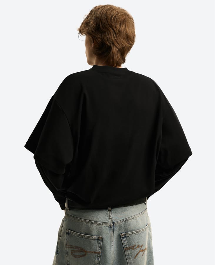 Лонг двойной черный