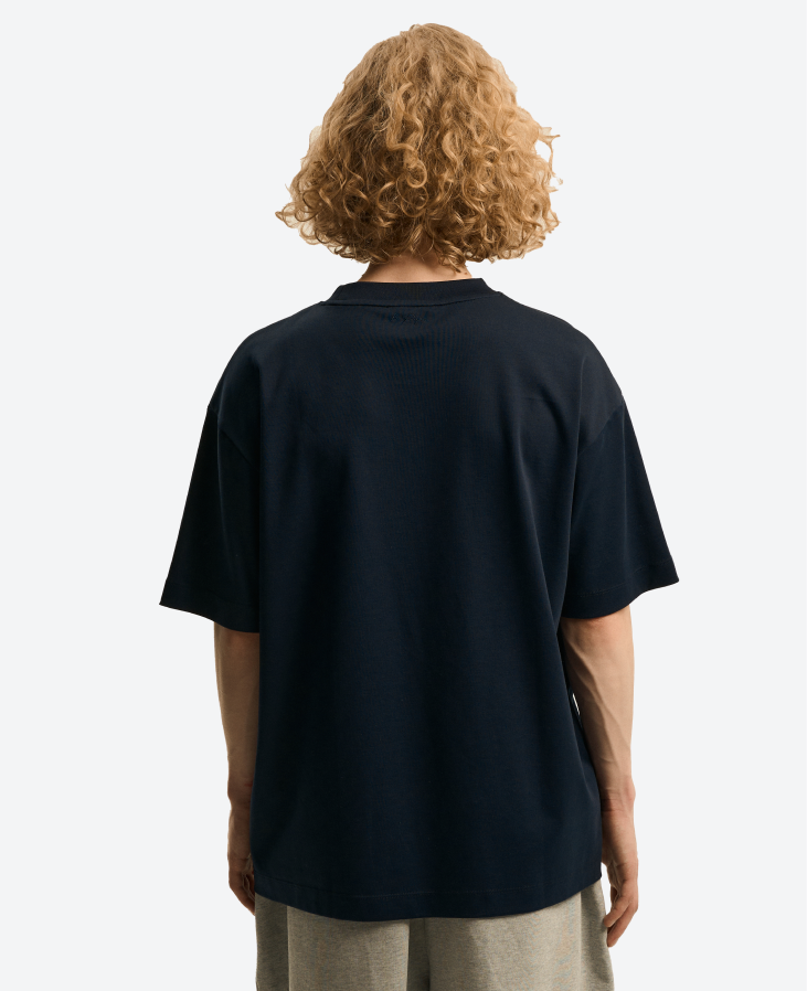 Футболка База синяя