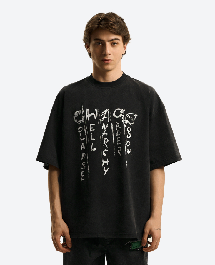 Футболка Chaos черная
