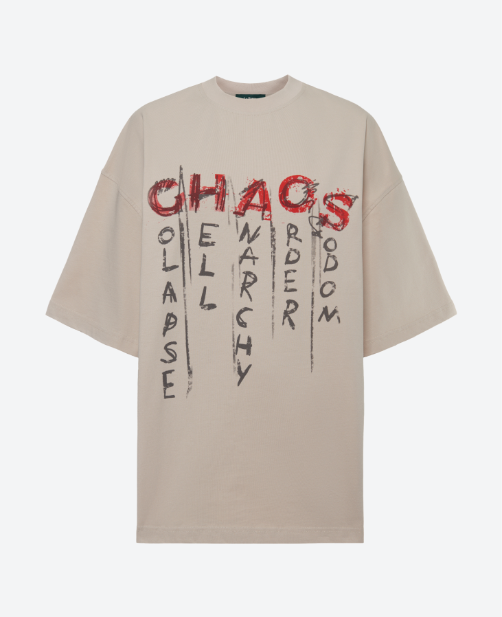 Футболка Chaos молочная