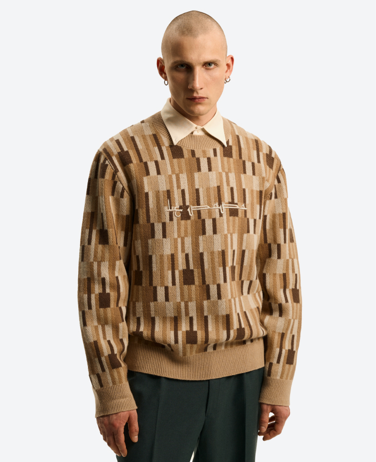 Свитер Геометрия