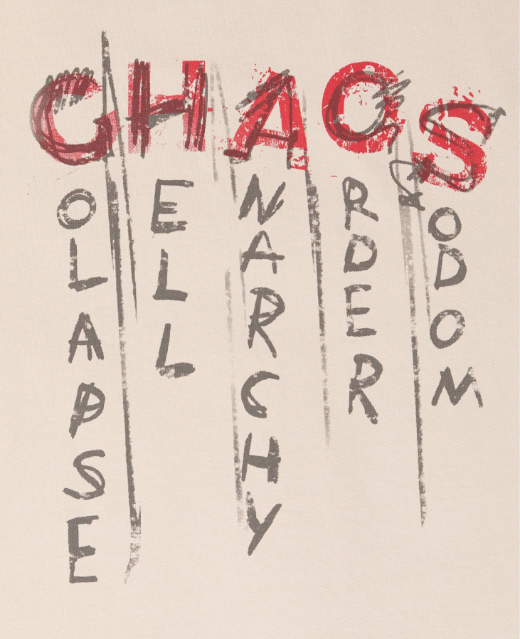 Футболка Chaos молочная