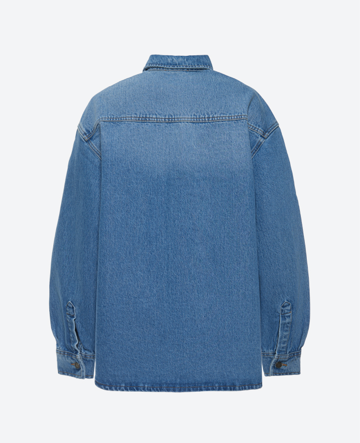 Джинсовая рубашка