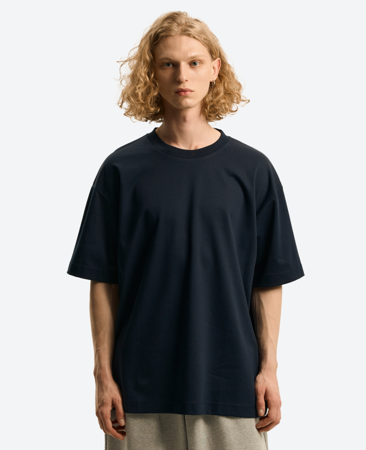 Футболка База синяя