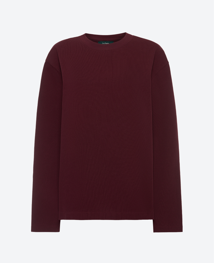 Лонг База бордовый