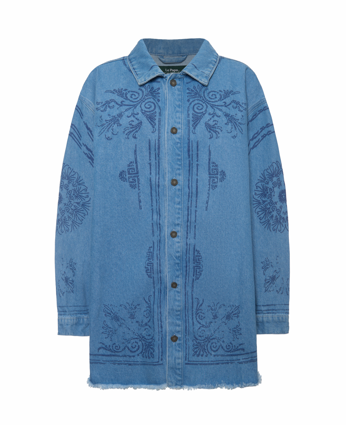 Джинсовая рубашка Les Trois Fils