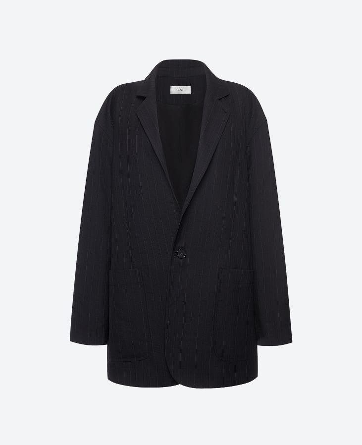 Пиджак в полоску