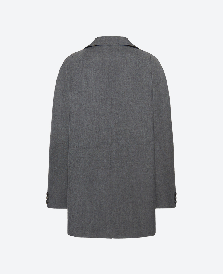 Пиджак серый