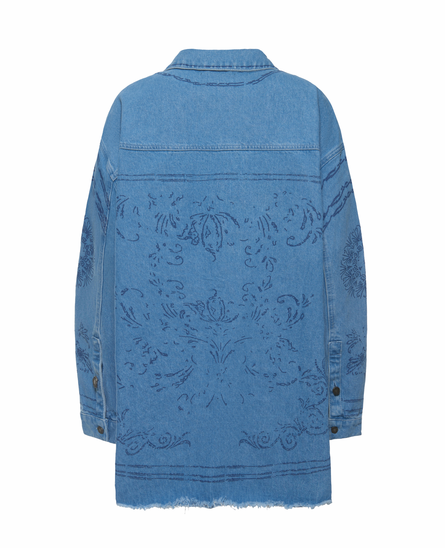 Джинсовая рубашка Les Trois Fils