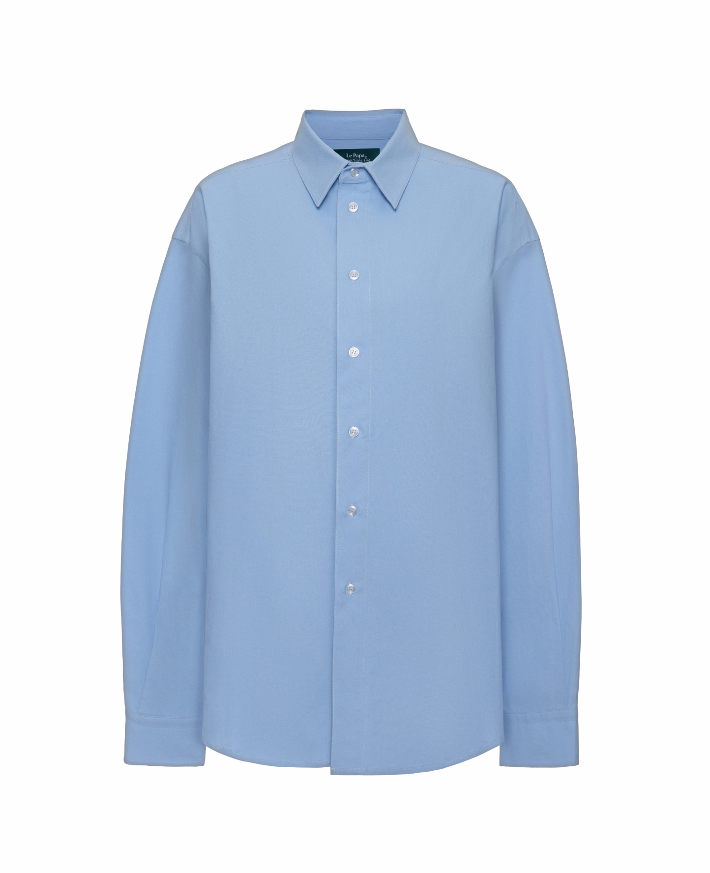 Рубашка голубая