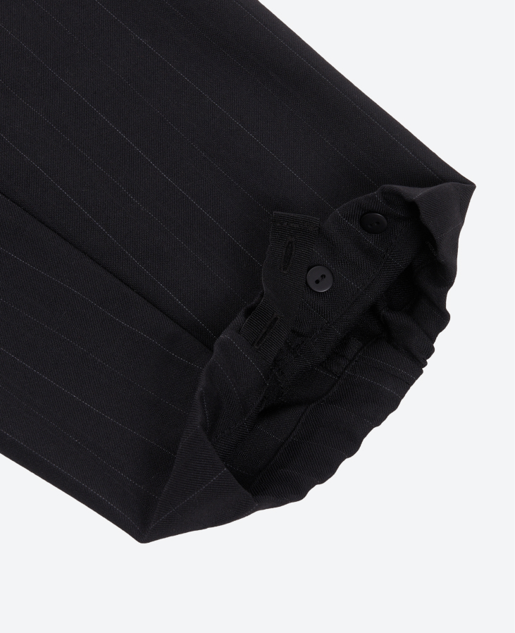 Брюки костюмные в полоску