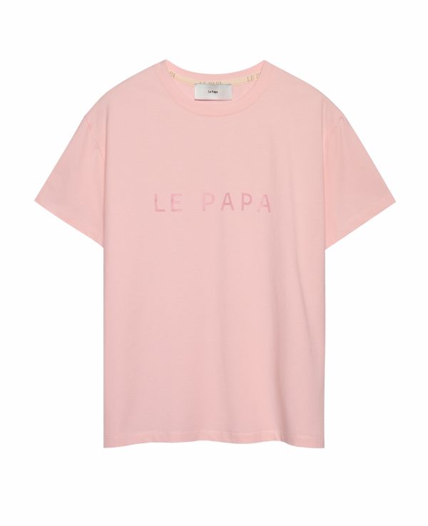 Футболка розовая Le Papa