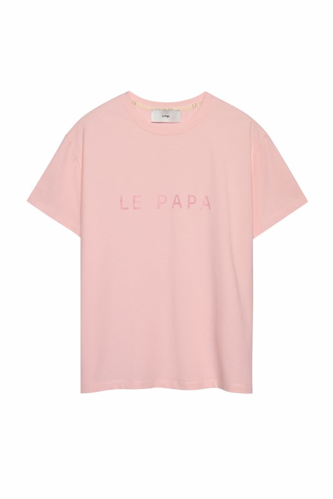 Футболка розовая Le Papa